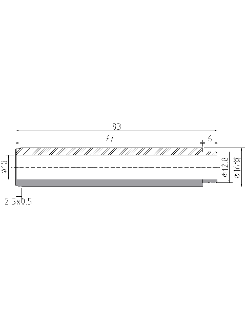 POL-PR-VV07Z Valve guides (10/16.00x83.5mm), id: 4626 - 2/2