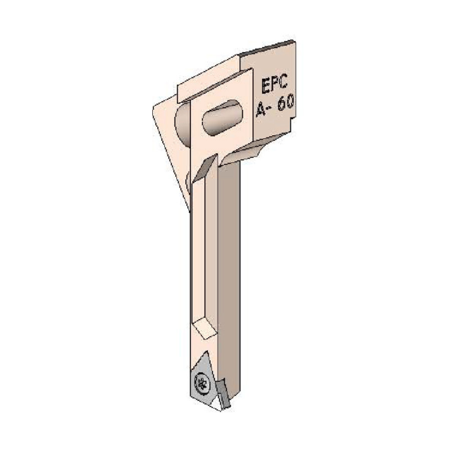 EPC-A60 - Bit Holder, OAL 60mm - Cpty Machining with 6mm Remote Control: 21.5mm - 68,7mm (21.5/68.7x60mm), id: 10454 - 1/1