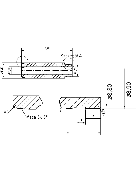 POL-PR-VW09M Valve guides (6/11.12x36mm), id: 1132 - 2/2
