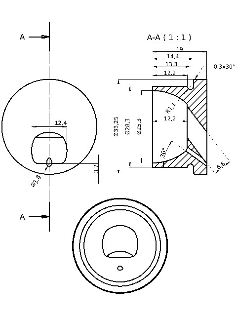 POL-KO-NI17NO Komory wstępnego spalania (33.25/28.30x4.60mm), id: 3087 - 2/2