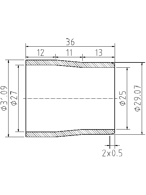 POL-OB-SC02 Obsady wtryskiwaczy (31.09/25x36mm), id: 13851 - 2/2