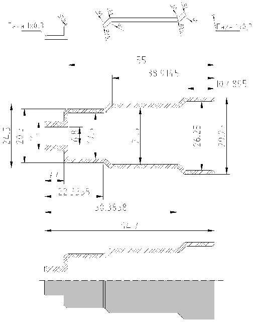 POL-OB-MAN01 Obsady wtryskiwaczy (29.25/6.8x64.7mm), id: 210 - 2/2