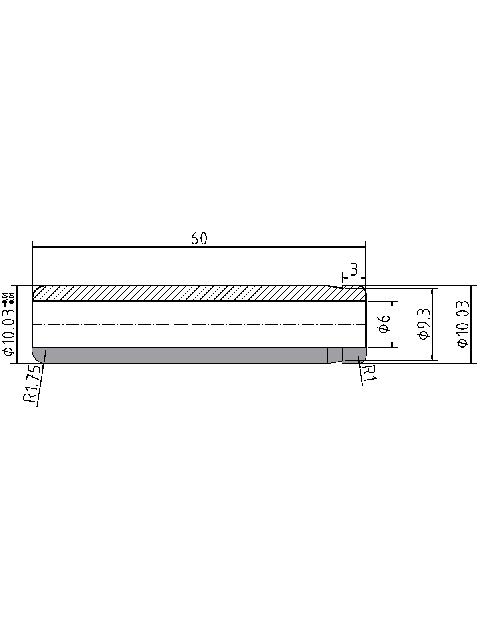 POL-PR-NI02 Prowadnice zaworowe (6/10.05x60mm), id: 908 - 2/2