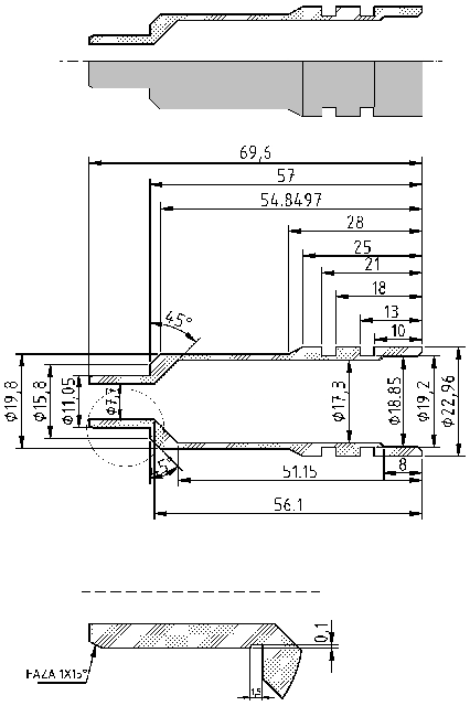 POL-OB-OP01 Injector Holders (22.96/7.7x69.6mm), id: 3153 - 2/2