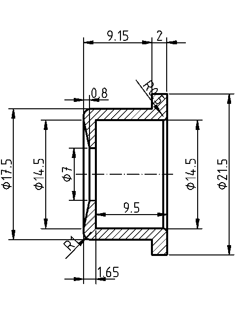 POL-PT-UN01 Podkładki termiczne (21.50/7.00x11.15mm), id: 11143 - 2/2