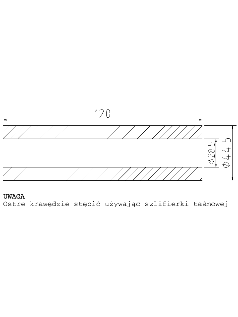 POL-TU-06 Valve seat bushings (44.50/28.50x120mm), id: 5564 - 2/2