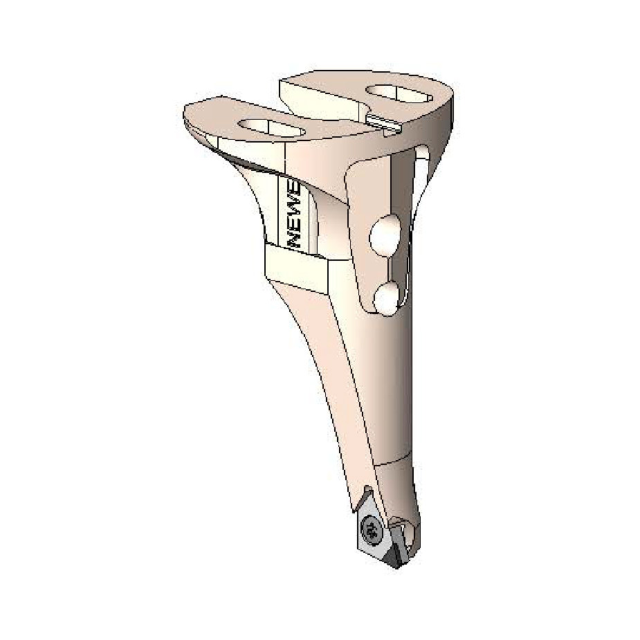 CNTR-BB-A55 - Tip holder, OAL 56 mm - Cpty machining with 6 mm remote control: 21.6 mm - 63.7 mm (21.6/63.7x56mm), id: 10440 - 1/1