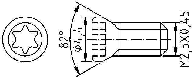 POL-SD-PN11 Set Screws (2.5/2.5x6.2mm), id: 11633 - 2/2