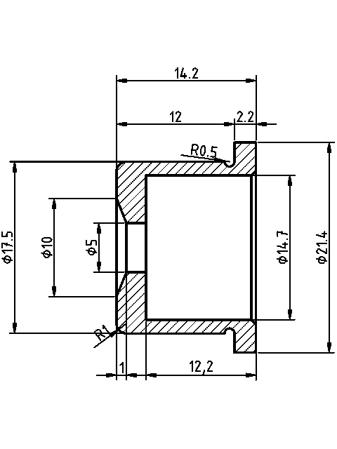 POL-PT-UN09 Thermal Pads (21.40/5.10x14.20mm), id: 11151 - 2/2