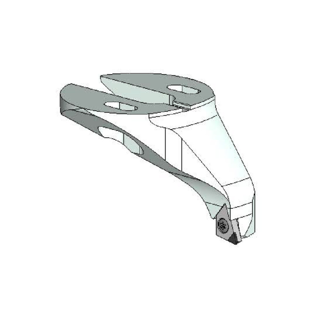 CNTR-BB-D30 - Tip holder, OAL 32 mm - Cpty machining with 9.52 mm remote control: 56.9 mm - 100.7 mm (56.9/100.7x32mm), id: 10444 - 1/1