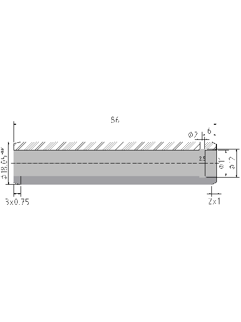 POL-PR-IV04 Prowadnice zaworowe (11/18.05x86mm), id: 979 - 2/2