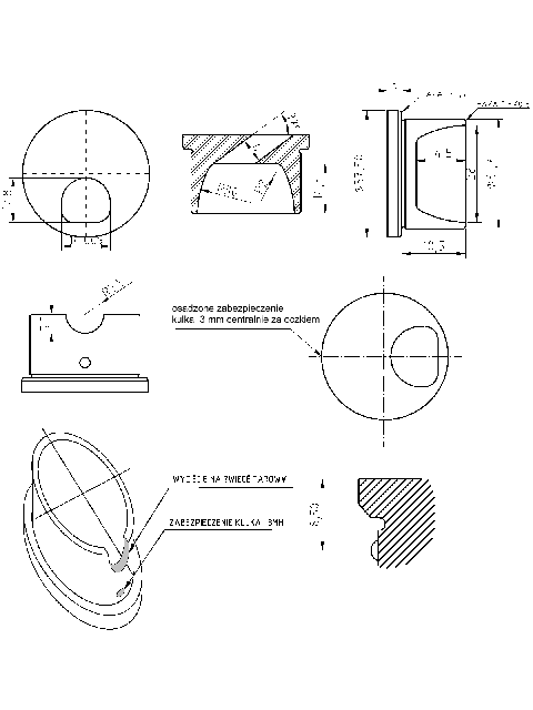 POL-KO-CI254NA Pre-combustion chambers (37.50/31.70x5.00mm), id: 3043 - 3/3