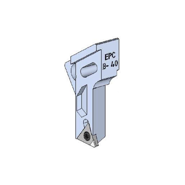 EPC-B40 - Tip holder, OAL 40mm - Cpty machining with remote control 9.52mm: 35mm - 75.7mm (35/75.7x40mm), id: 10455 - 1/1