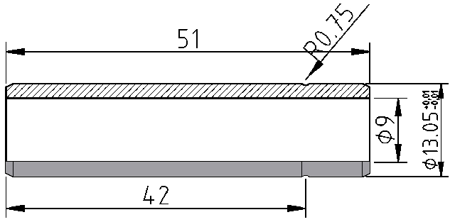 POL-PR-PR01 Valve guides (9/13.05x51mm), id: 7962 - 2/2