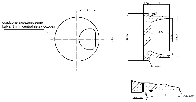 POL-KO-OP16NA Pre-combustion chambers (33.00/26.50x5.00mm), id: 3101 - 2/2