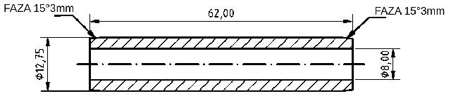 POL-PR-MF02 Valve guides (8/12.75x62mm), id: 8104 - 2/2