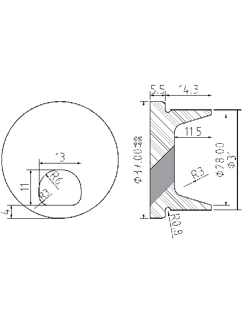 POL-KO-LU24NA Pre-combustion chambers (37.00/31.00x5.50mm), id: 3066 - 2/2