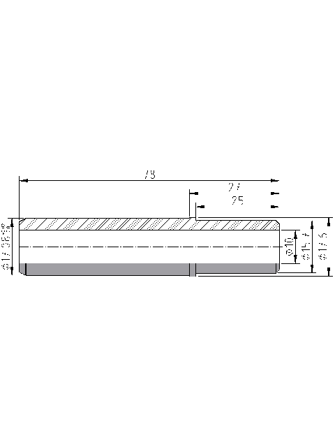 POL-PR-TT Valve guides (10/17.06x78mm), id: 5993 - 2/2