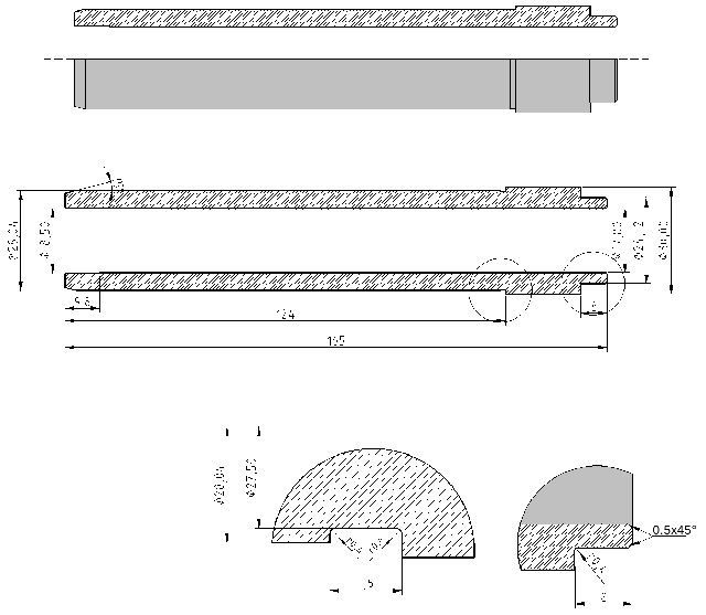 POL-PR-SM42172 Valve guides (17.80/28.03x165mm), id: 6042 - 3/3