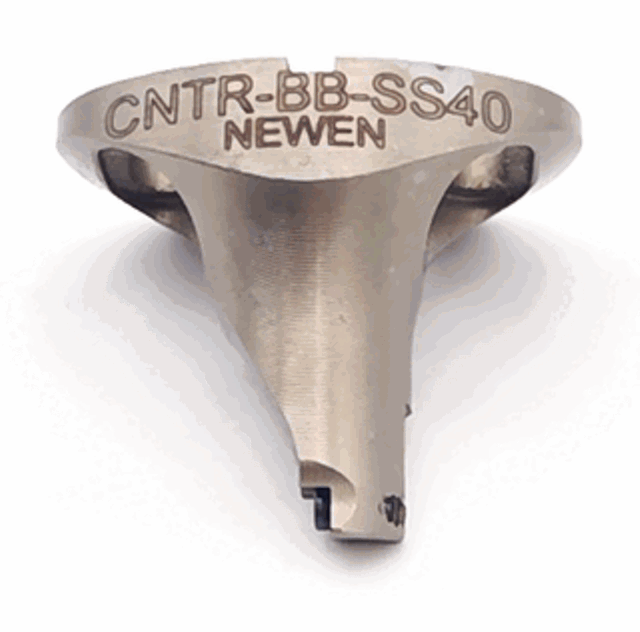 CNTR-BB-SS40 - Tip holder, OAL 33.5 mm - Cpty machining with 4 mm remote control: 14.1 mm - 56.8 mm (14.1/56.8x33.5mm), id: 10431 - 1/2