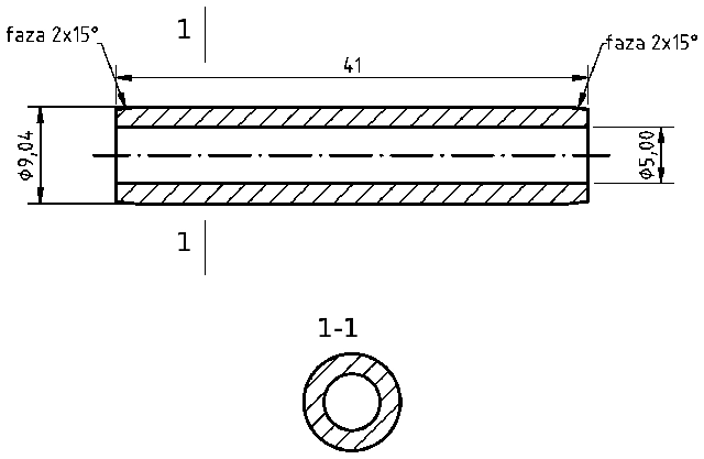 POL-PR-CI02M Prowadnice zaworowe (5/9.05x41mm), id: 2025 - 2/2