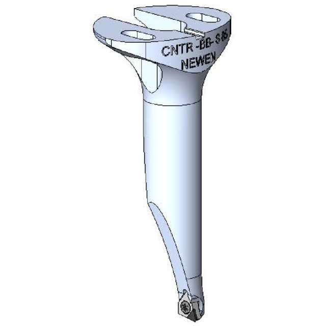 CNTR-BB-S85 - Tip Holder, OAL 72 mm - Cpty Machining with 5 mm Remote Control: 17.1 mm - 58.7 mm (17.1/58.7x72mm), id: 10437 - 2/2