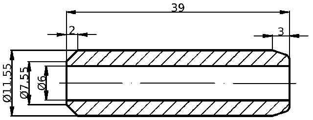 POL-PR-BM08 Valve guides (6/11.55x39mm), id: 4520 - 2/2