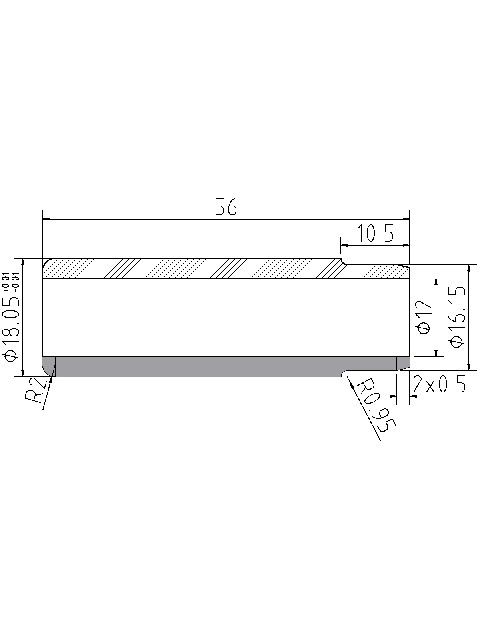 POL-PR-MN04 Valve guides (12/18.05x56mm), id: 920 - 2/2
