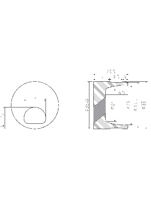 POL-KO-MI256NA Pre-combustion chambers (35.00/25.50x35.00mm), id: 3079 - 2/2